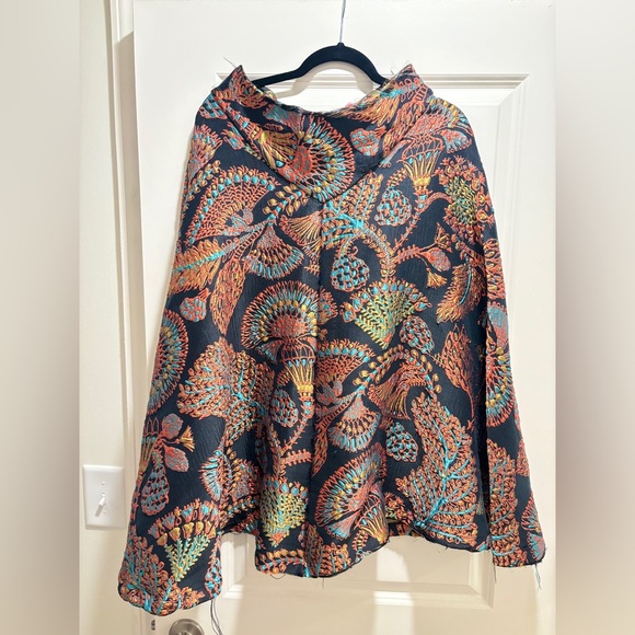 LA DoubleJ Vibrant Multicolor A-Line Skirt - Picture 8 of 8